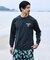 RIPCURL/水着 RCM6S-4301 UPF50＋ 水陸両用 長袖 Tシャツ UVケアラッシュガード リップカール メンズ ムラサキスポーツ