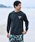 RIPCURL/水着 RCM6S-4301 UPF50＋ 水陸両用 長袖 Tシャツ UVケアラッシュガード リップカール メンズ ムラサキスポーツ