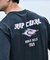 RIPCURL/水着 RCM6S-4301 UPF50＋ 水陸両用 長袖 Tシャツ UVケアラッシュガード リップカール メンズ ムラサキスポーツ