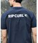 RIP CURL/水着 RCM6S-4302 半袖 Tシャツ UPF50＋ UVケアラッシュガード リップカール メンズ ムラサキスポーツ