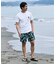 RIPCURL/水着 RCM6S-4303 UPF50＋ 水陸両用 半袖 Tシャツ UVケアラッシュガード リップカール メンズ ムラサキスポーツ