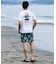 RIPCURL/水着 RCM6S-4303 UPF50＋ 水陸両用 半袖 Tシャツ UVケアラッシュガード リップカール メンズ ムラサキスポーツ