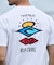 RIPCURL/水着 RCM6S-4303 UPF50＋ 水陸両用 半袖 Tシャツ UVケアラッシュガード リップカール メンズ ムラサキスポーツ