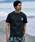RIPCURL/水着 RCM6S-4303 UPF50＋ 水陸両用 半袖 Tシャツ UVケアラッシュガード リップカール メンズ ムラサキスポーツ