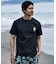 RIPCURL/水着 RCM6S-4303 UPF50＋ 水陸両用 半袖 Tシャツ UVケアラッシュガード リップカール メンズ ムラサキスポーツ