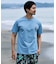 RIPCURL/水着 RCM6S-4303 UPF50＋ 水陸両用 半袖 Tシャツ UVケアラッシュガード リップカール メンズ ムラサキスポーツ
