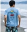 RIPCURL/水着 RCM6S-4303 UPF50＋ 水陸両用 半袖 Tシャツ UVケアラッシュガード リップカール メンズ ムラサキスポーツ