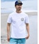 RIP CURL/水着 RCM6S-4304 半袖 Tシャツ UPF50＋ UVケアラッシュガード リップカール メンズ ムラサキスポーツ