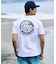 RIP CURL/水着 RCM6S-4304 半袖 Tシャツ UPF50＋ UVケアラッシュガード リップカール メンズ ムラサキスポーツ