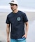 RIP CURL/水着 RCM6S-4304 半袖 Tシャツ UPF50＋ UVケアラッシュガード リップカール メンズ ムラサキスポーツ