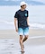 RIP CURL/水着 RCM6S-4304 半袖 Tシャツ UPF50＋ UVケアラッシュガード リップカール メンズ ムラサキスポーツ