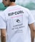 RIPCURL/水着 RCM6S-4305 UPF50＋ 水陸両用 半袖 Tシャツ UVケアラッシュガード リップカール メンズ ムラサキスポーツ