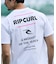 RIPCURL/水着 RCM6S-4305 UPF50＋ 水陸両用 半袖 Tシャツ UVケアラッシュガード リップカール メンズ ムラサキスポーツ