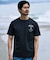 RIPCURL/水着 RCM6S-4305 UPF50＋ 水陸両用 半袖 Tシャツ UVケアラッシュガード リップカール メンズ ムラサキスポーツ