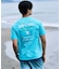 RIPCURL/水着 RCM6S-4305 UPF50＋ 水陸両用 半袖 Tシャツ UVケアラッシュガード リップカール メンズ ムラサキスポーツ