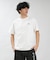 RIPCURL/水着 RCM6S-4306 UPF50＋ 水陸両用 STICKER ICON RASH UVケアラッシュガード 半袖 Tシャツ リップカール メンズ ムラサキスポーツ