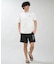 RIPCURL/水着 RCM6S-4306 UPF50＋ 水陸両用 STICKER ICON RASH UVケアラッシュガード 半袖 Tシャツ リップカール メンズ ムラサキスポーツ