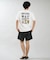 RIPCURL/水着 RCM6S-4306 UPF50＋ 水陸両用 STICKER ICON RASH UVケアラッシュガード 半袖 Tシャツ リップカール メンズ ムラサキスポーツ