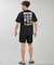 RIPCURL/水着 RCM6S-4306 UPF50＋ 水陸両用 STICKER ICON RASH UVケアラッシュガード 半袖 Tシャツ リップカール メンズ ムラサキスポーツ