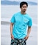 RIPCURL/水着 RCM6S-4307 UPF50＋ 水陸両用 半袖 Tシャツ UVケアラッシュガード リップカール メンズ ムラサキスポーツ