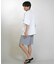 【限定】THREEWEATHER/水着 TW25S4301 ラッシュガード 半袖 Tシャツ UVカット 吸水速乾 水陸両用 スリーウェザー メンズ ムラサキスポーツ
