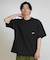 【限定】THREEWEATHER/水着 TW25S4301 ラッシュガード 半袖 Tシャツ UVカット 吸水速乾 水陸両用 スリーウェザー メンズ ムラサキスポーツ