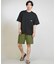 【限定】THREEWEATHER/水着 TW25S4301 ラッシュガード 半袖 Tシャツ UVカット 吸水速乾 水陸両用 スリーウェザー メンズ ムラサキスポーツ