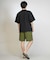 【限定】THREEWEATHER/水着 TW25S4301 ラッシュガード 半袖 Tシャツ UVカット 吸水速乾 水陸両用 スリーウェザー メンズ ムラサキスポーツ