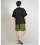 【限定】THREEWEATHER/水着 TW25S4301 ラッシュガード 半袖 Tシャツ UVカット 吸水速乾 水陸両用 スリーウェザー メンズ ムラサキスポーツ