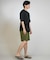 【限定】THREEWEATHER/水着 TW25S4301 ラッシュガード 半袖 Tシャツ UVカット 吸水速乾 水陸両用 スリーウェザー メンズ ムラサキスポーツ