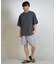 【限定】THREEWEATHER/水着 TW25S4301 ラッシュガード 半袖 Tシャツ UVカット 吸水速乾 水陸両用 スリーウェザー メンズ ムラサキスポーツ