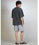 【限定】THREEWEATHER/水着 TW25S4301 ラッシュガード 半袖 Tシャツ UVカット 吸水速乾 水陸両用 スリーウェザー メンズ ムラサキスポーツ