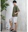 【限定】THREEWEATHER/水着 TW25S4302 ラッシュガード 半袖 Tシャツ UVカット 吸水速乾 水陸両用 スリーウェザー メンズ ムラサキスポーツ
