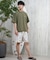 【限定】THREEWEATHER/水着 TW25S4302 ラッシュガード 半袖 Tシャツ UVカット 吸水速乾 水陸両用 スリーウェザー メンズ ムラサキスポーツ