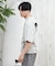 【限定】THREEWEATHER/水着 TW25S4302 ラッシュガード 半袖 Tシャツ UVカット 吸水速乾 水陸両用 スリーウェザー メンズ ムラサキスポーツ