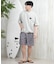 【限定】THREEWEATHER/水着 TW25S4302 ラッシュガード 半袖 Tシャツ UVカット 吸水速乾 水陸両用 スリーウェザー メンズ ムラサキスポーツ
