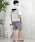 【限定】THREEWEATHER/水着 TW25S4302 ラッシュガード 半袖 Tシャツ UVカット 吸水速乾 水陸両用 スリーウェザー メンズ ムラサキスポーツ