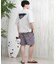 【限定】THREEWEATHER/水着 TW25S4302 ラッシュガード 半袖 Tシャツ UVカット 吸水速乾 水陸両用 スリーウェザー メンズ ムラサキスポーツ