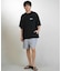 【限定】THREEWEATHER/水着 TW25S4302 ラッシュガード 半袖 Tシャツ UVカット 吸水速乾 水陸両用 スリーウェザー メンズ ムラサキスポーツ