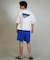 【限定】THREEWEATHER/水着 TW25S4302 ラッシュガード 半袖 Tシャツ UVカット 吸水速乾 水陸両用 スリーウェザー メンズ ムラサキスポーツ
