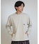 【限定】THREEWEATHER/水着 TW25S4303 ラッシュガード 長袖 Tシャツ ロンT UVカット 吸水速乾 水陸両用 スリーウェザー メンズ ムラサキスポーツ