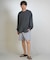 【限定】THREEWEATHER/水着 TW25S4303 ラッシュガード 長袖 Tシャツ ロンT UVカット 吸水速乾 水陸両用 スリーウェザー メンズ ムラサキスポーツ