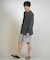 【限定】THREEWEATHER/水着 TW25S4303 ラッシュガード 長袖 Tシャツ ロンT UVカット 吸水速乾 水陸両用 スリーウェザー メンズ ムラサキスポーツ