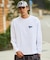 【限定】THREEWEATHER/水着 TW25S4304 ラッシュガード 長袖 Tシャツ ロンT UVカット 吸水速乾 水陸両用 スリーウェザー メンズ ムラサキスポーツ