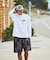 【限定】THREEWEATHER/水着 TW25S4304 ラッシュガード 長袖 Tシャツ ロンT UVカット 吸水速乾 水陸両用 スリーウェザー メンズ ムラサキスポーツ