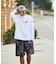 【限定】THREEWEATHER/水着 TW25S4304 ラッシュガード 長袖 Tシャツ ロンT UVカット 吸水速乾 水陸両用 スリーウェザー メンズ ムラサキスポーツ