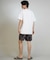 【限定】THREEWEATHER/水着 TW6S-4301 「永井博コラボ」半袖 Tシャツ ラッシュガード UVケア 水陸両用 スリーウェザー メンズ ムラサキスポーツ