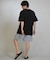 【限定】THREEWEATHER/水着 TW6S-4301 「永井博コラボ」半袖 Tシャツ ラッシュガード UVケア 水陸両用 スリーウェザー メンズ ムラサキスポーツ