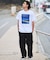 【限定】THREEWEATHER/水着 TW6S-4301 「永井博コラボ」半袖 Tシャツ ラッシュガード UVケア 水陸両用 スリーウェザー メンズ ムラサキスポーツ