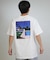 【限定】THREEWEATHER/水着 TW6S-4302「永井博コラボ」半袖 Tシャツ ラッシュガード UVカット 水陸両用 スリーウェザー メンズ ムラサキスポーツ